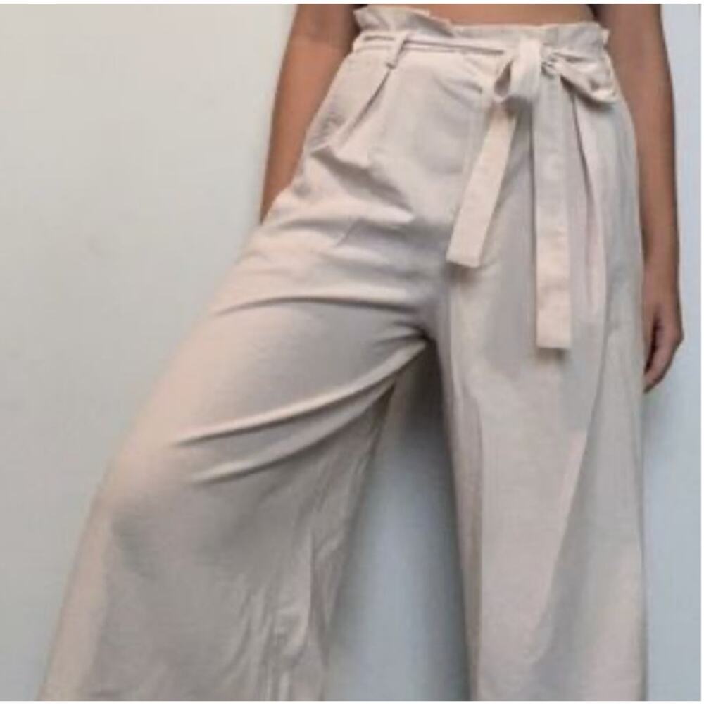 Oxford Sunday Straight Leg Pants White Size‎ Medium
